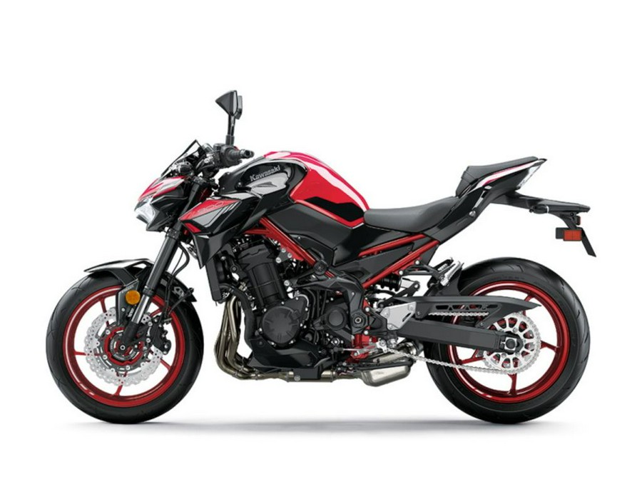 2024 Kawasaki Z900 ABS Candy Persimmon Red/Ebony