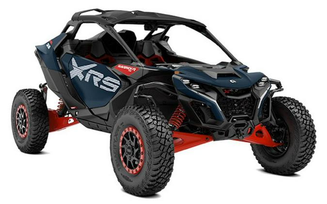 2025 Can-Am Maverick R X RS With Smart-Shox Dusty Navy & Legio