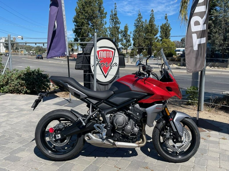 2023 Triumph Tiger Sport 660 Korosi Red / Graphite