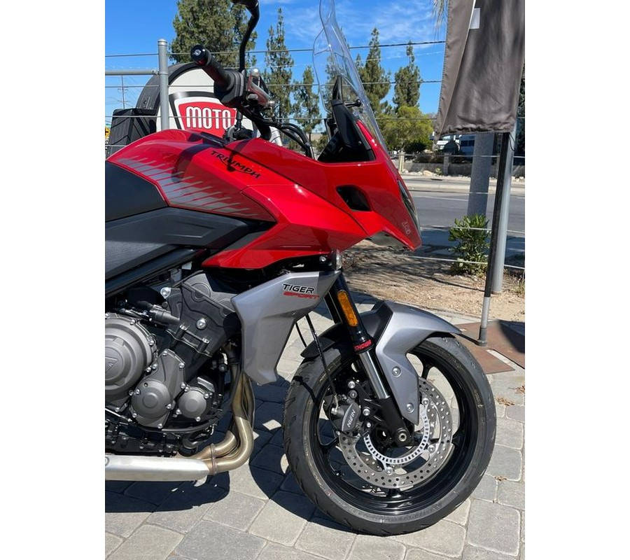 2023 Triumph Tiger Sport 660 Korosi Red / Graphite