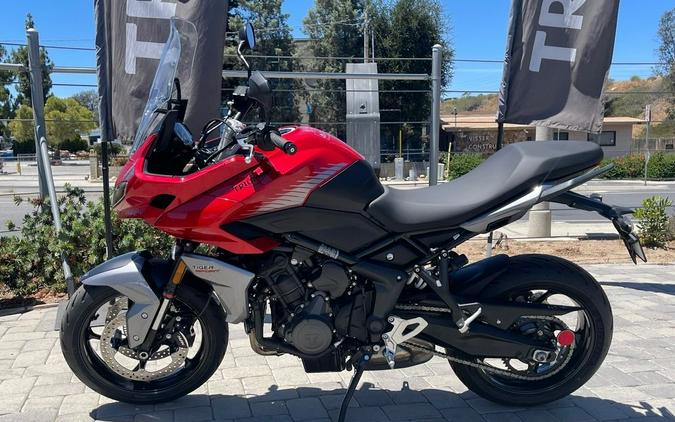 2023 Triumph Tiger Sport 660 Korosi Red / Graphite