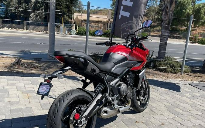 2023 Triumph Tiger Sport 660 Korosi Red / Graphite