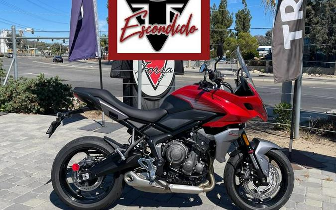 2023 Triumph Tiger Sport 660 Korosi Red / Graphite