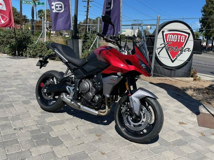 2023 Triumph Tiger Sport 660 Korosi Red / Graphite