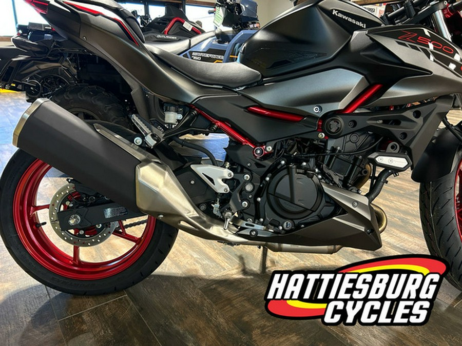 2025 Kawasaki Z500 SE ABS