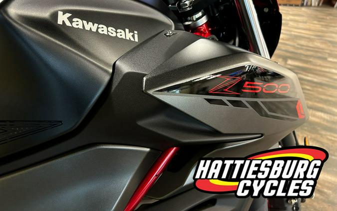 2025 Kawasaki Z500 SE ABS