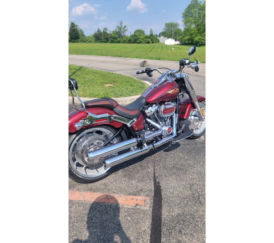 2023 Harley-Davidson Fat Boy 114 Heirloom Red Fade 120 Year Anniversary