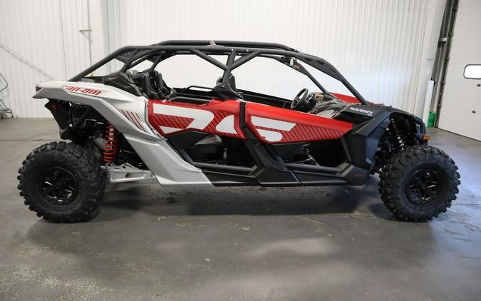 2024 Can-Am® Maverick X3 MAX DS Turbo RR Fiery Red & Hyper Silver