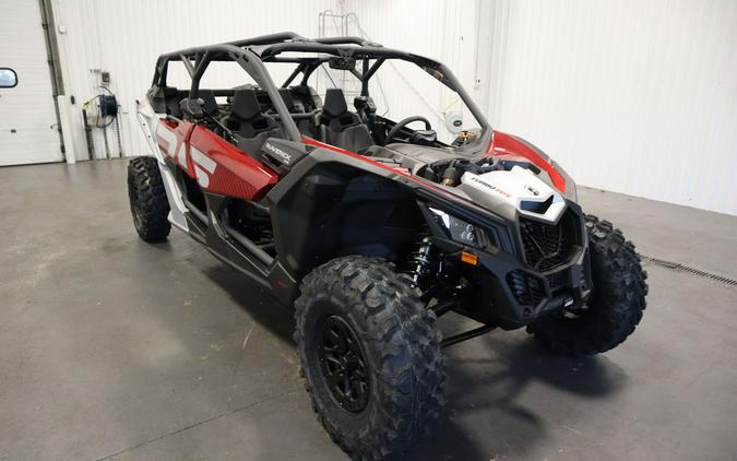 2024 Can-Am® Maverick X3 MAX DS Turbo RR Fiery Red & Hyper Silver