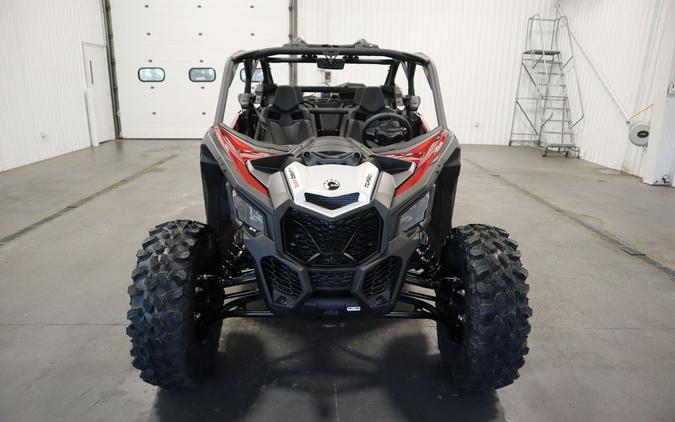 2024 Can-Am® Maverick X3 MAX DS Turbo RR Fiery Red & Hyper Silver