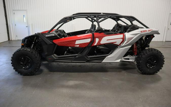 2024 Can-Am® Maverick X3 MAX DS Turbo RR Fiery Red & Hyper Silver