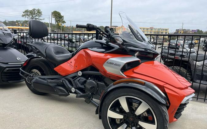 2015 Can-Am Spyder F3 S 6-Speed Manual (SM6)