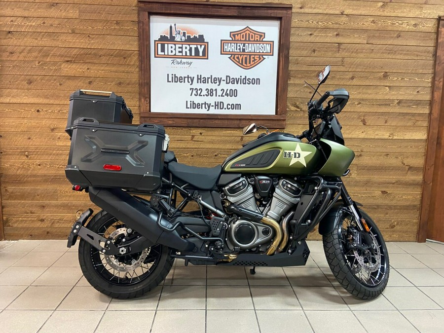 2022 Harley-Davidson Pan America™ 1250 Mineral Green Dnm Dlx w/Laced Wheels RA1250S