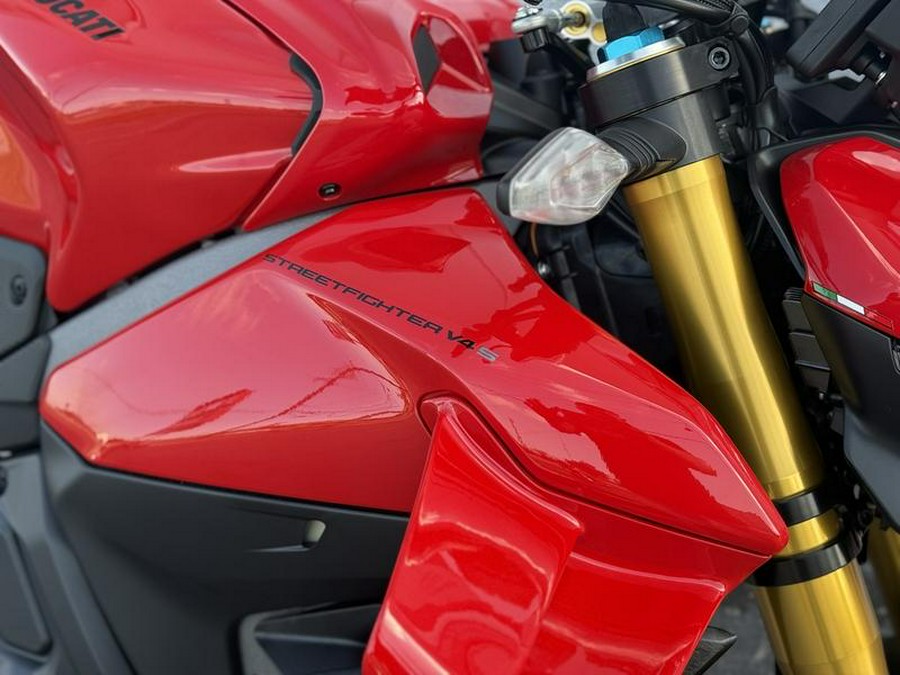 2025 Ducati Streetfighter V4 S Ducati Red
