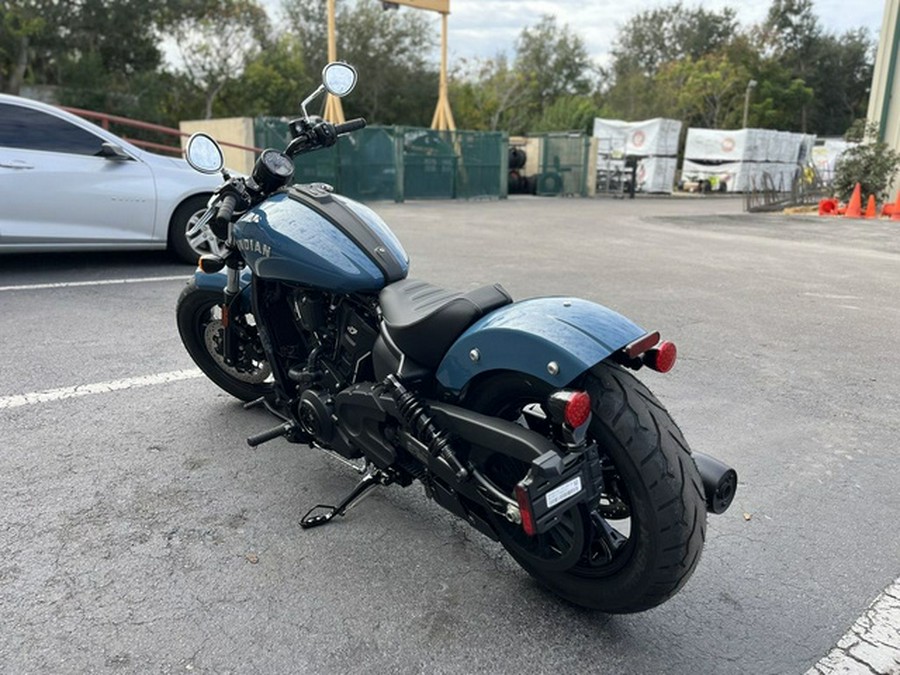 2026 Indian Scout Sixty Bobber Limited Storm Blue