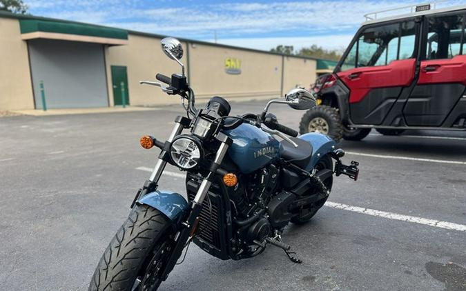 2026 Indian Scout Sixty Bobber Limited Storm Blue