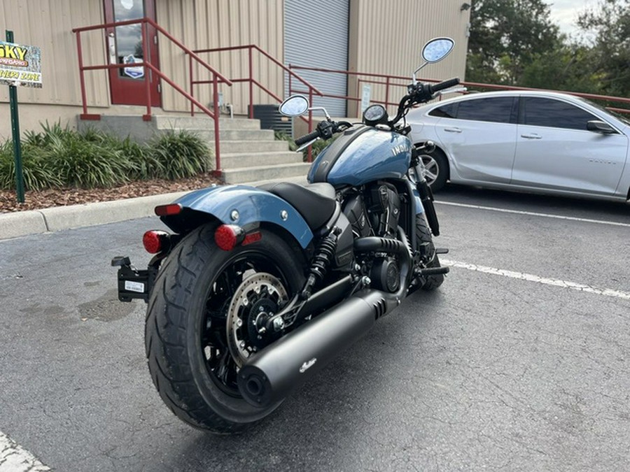 2026 Indian Scout Sixty Bobber Limited Storm Blue