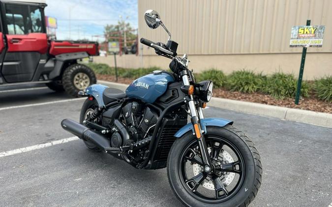 2026 Indian Scout Sixty Bobber Limited Storm Blue