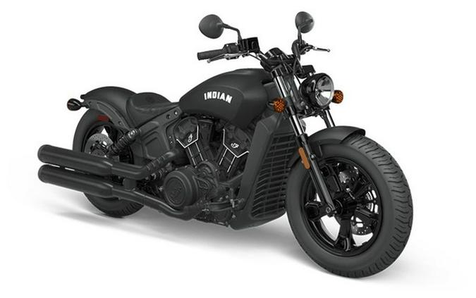 2021 Indian Scout Bobber Sixty ABS Thunder Black Smoke