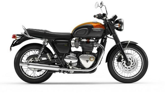2020 Triumph Bonneville T120 Storm GreyBaja Orange
