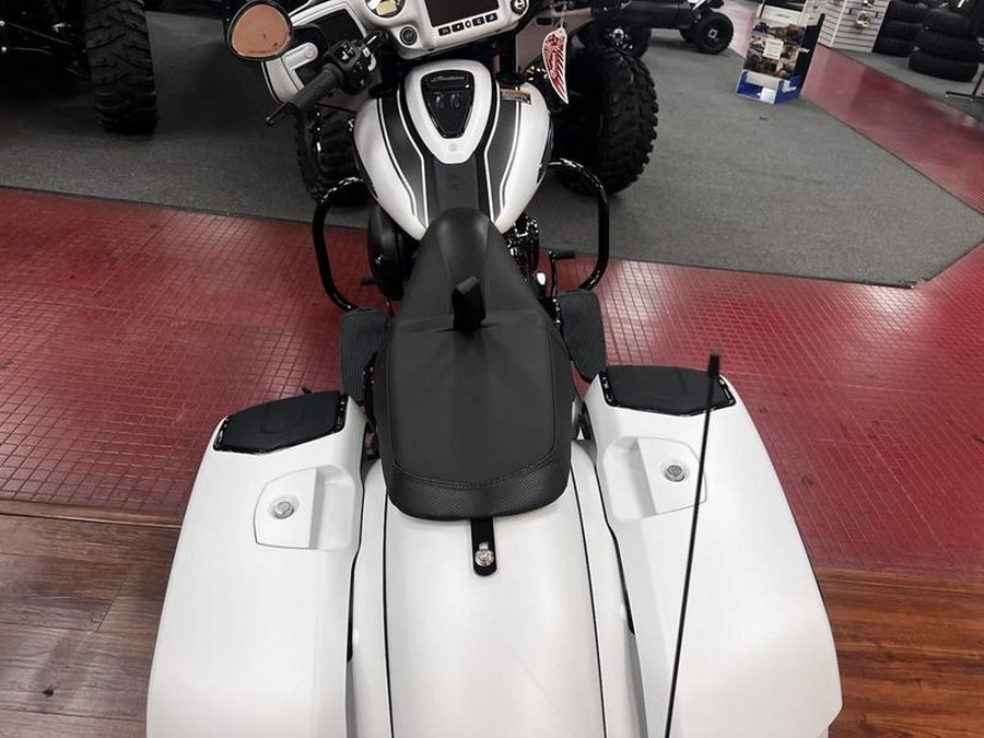 2024 Indian Motorcycle® Chieftain® Dark Horse® Ghost White Metallic Smoke