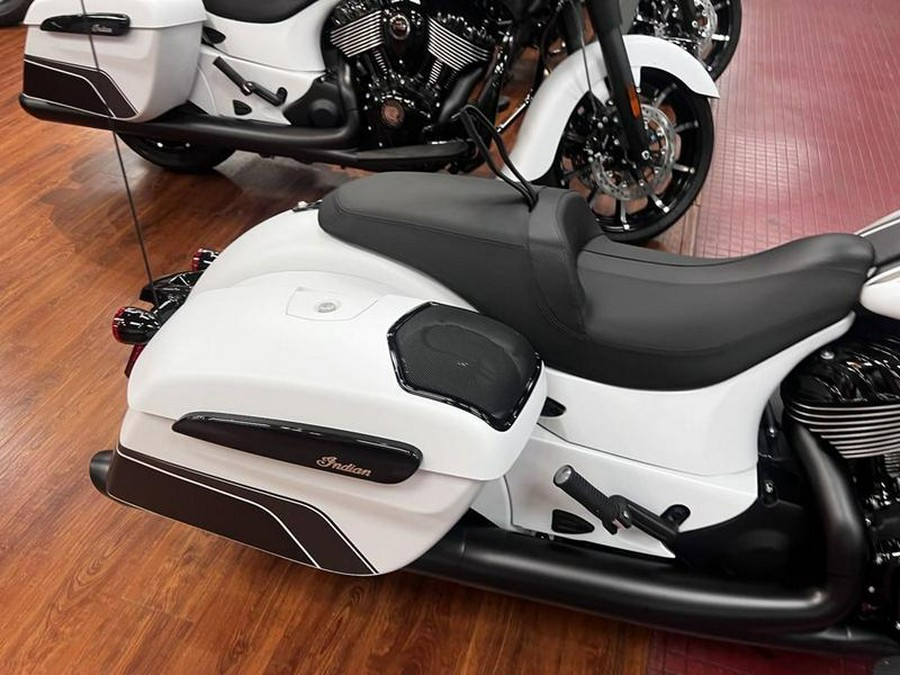 2024 Indian Motorcycle® Chieftain® Dark Horse® Ghost White Metallic Smoke