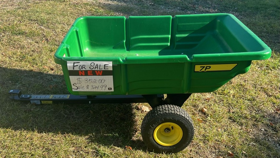 Kermit K. Kistler NEW JOHN DEERE 7 poly cart