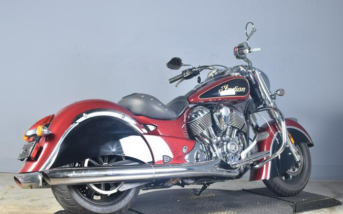 2017 Indian Motorcycle Chief Classic Burgundy Metallic Over Thunder Black