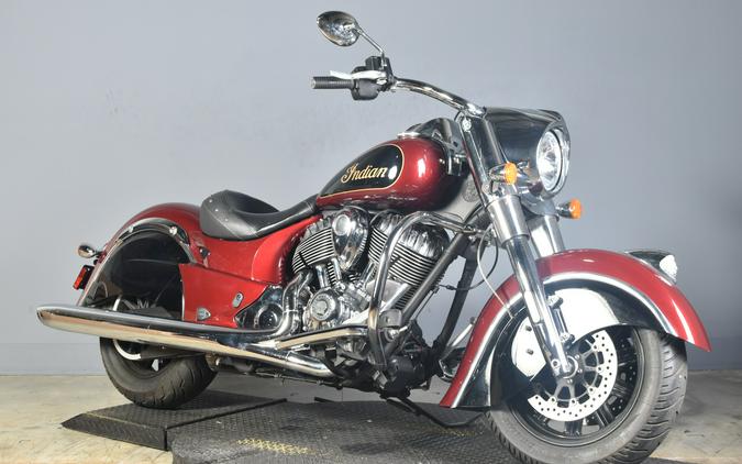 2017 Indian Motorcycle Chief Classic Burgundy Metallic Over Thunder Black