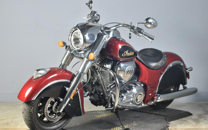2017 Indian Motorcycle Chief Classic Burgundy Metallic Over Thunder Black