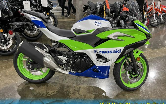 2024 Kawasaki NINJA 500 SE 40TH ANNIVERSARY EDITION