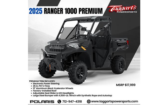 2025 Polaris Industries Ranger® 1000 Premium