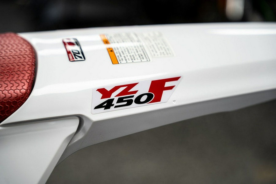 2026 Yamaha YZ 450F 70th Anniversary Edition