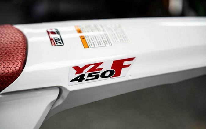 2026 Yamaha YZ 450F 70th Anniversary Edition
