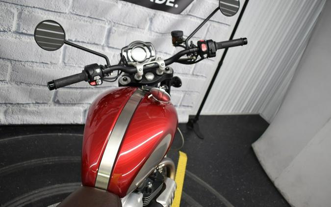 2022 Triumph Scrambler 1200 XC Gold Line Carnival RedStorm Grey