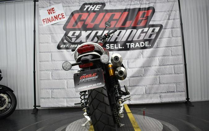 2022 Triumph Scrambler 1200 XC Gold Line Carnival RedStorm Grey