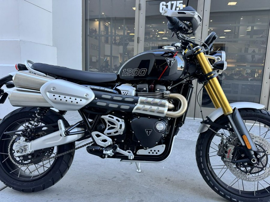2025 Triumph Scrambler 1200 XE Phantom Black Storm Grey