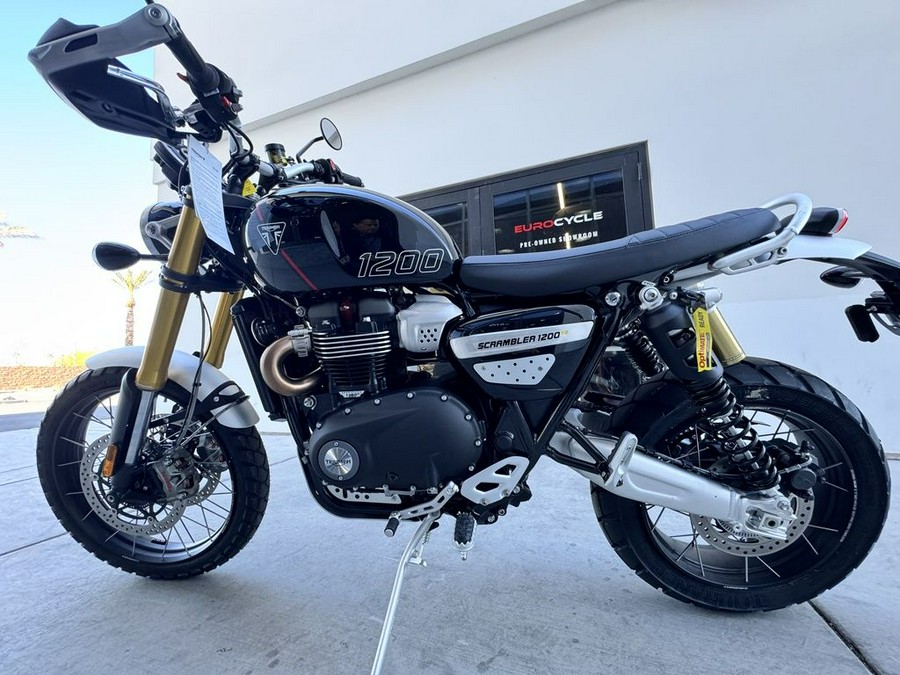 2025 Triumph Scrambler 1200 XE Phantom Black Storm Grey
