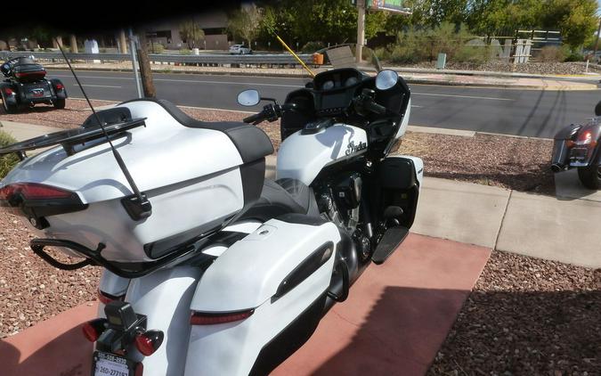 2026 Indian Motorcycle® Pursuit® Dark Horse® 112 Ghost White Metallic with Black Metallic