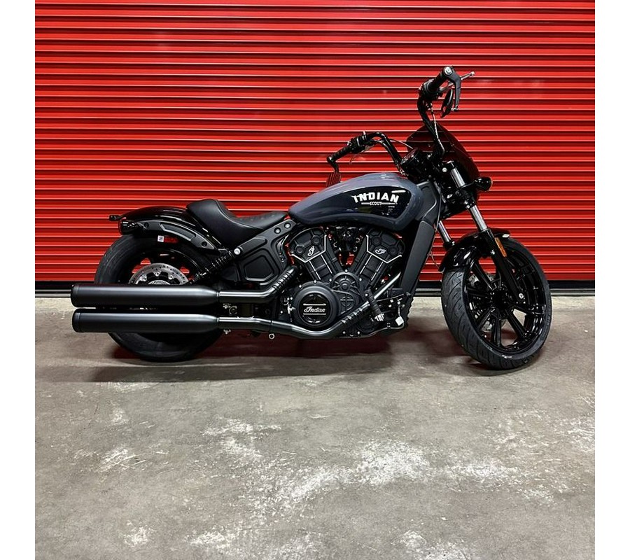 2024 Indian Motorcycle® Scout® Rogue ABS Stealth Gray with Graphics