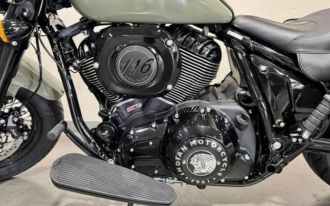 2025 Indian Super Chief Dark Horse Moss Green
