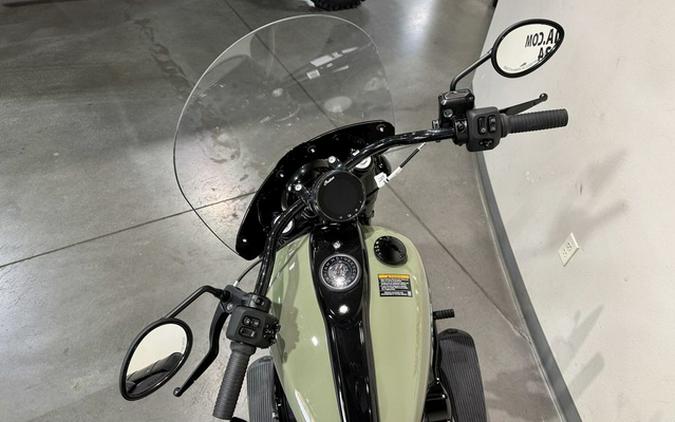 2025 Indian Super Chief Dark Horse Moss Green