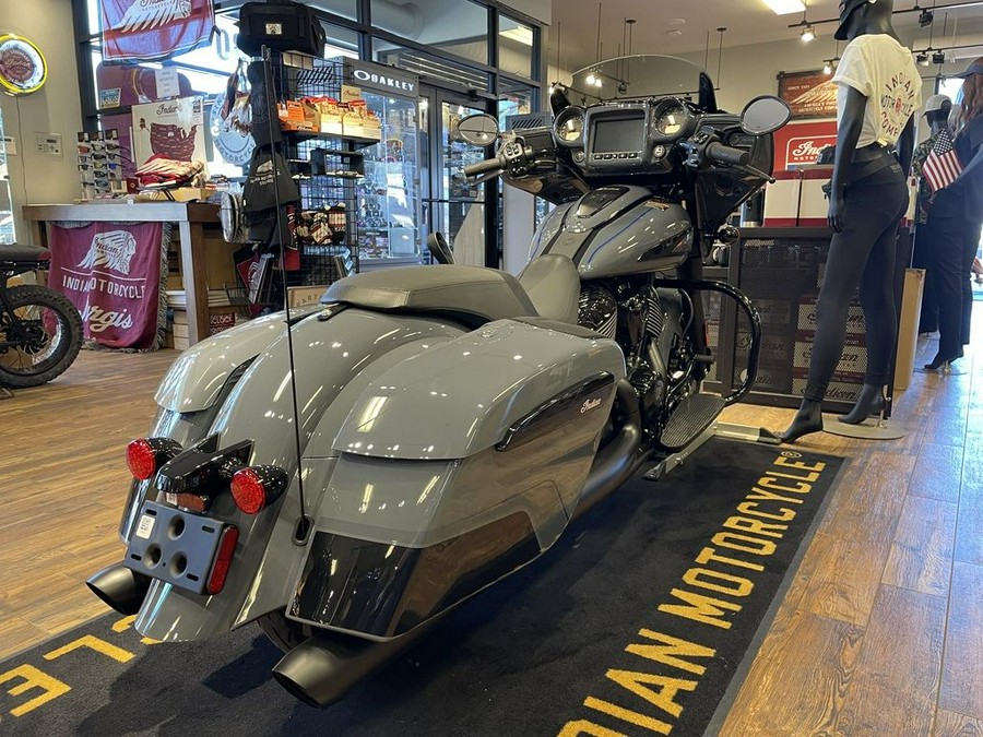 2024 Indian Motorcycle® Chieftain® Dark Horse® w/Powerband Audio Pkg Icon Stealth Gray Azure