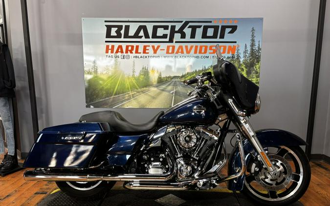 2012 HD FLHX103 BIG BLUE PEARL