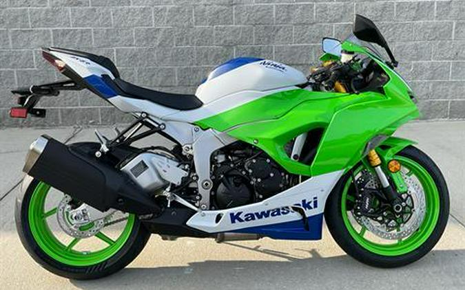 2024 Kawasaki Ninja ZX-6R 40th Anniversary Edition ABS