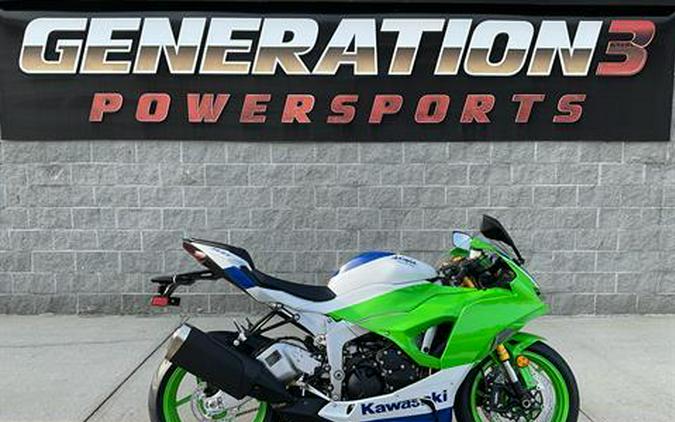 2024 Kawasaki Ninja ZX-6R 40th Anniversary Edition ABS