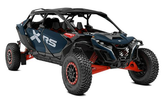 2025 Can-Am Maverick R Max X RS Dusty Navy & Legion Red