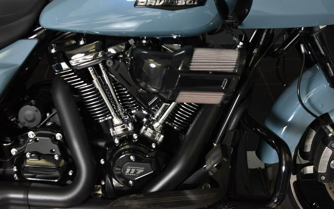 2024 Harley-Davidson Road Glide Sharkskin Blue - Black Finish FLTRX