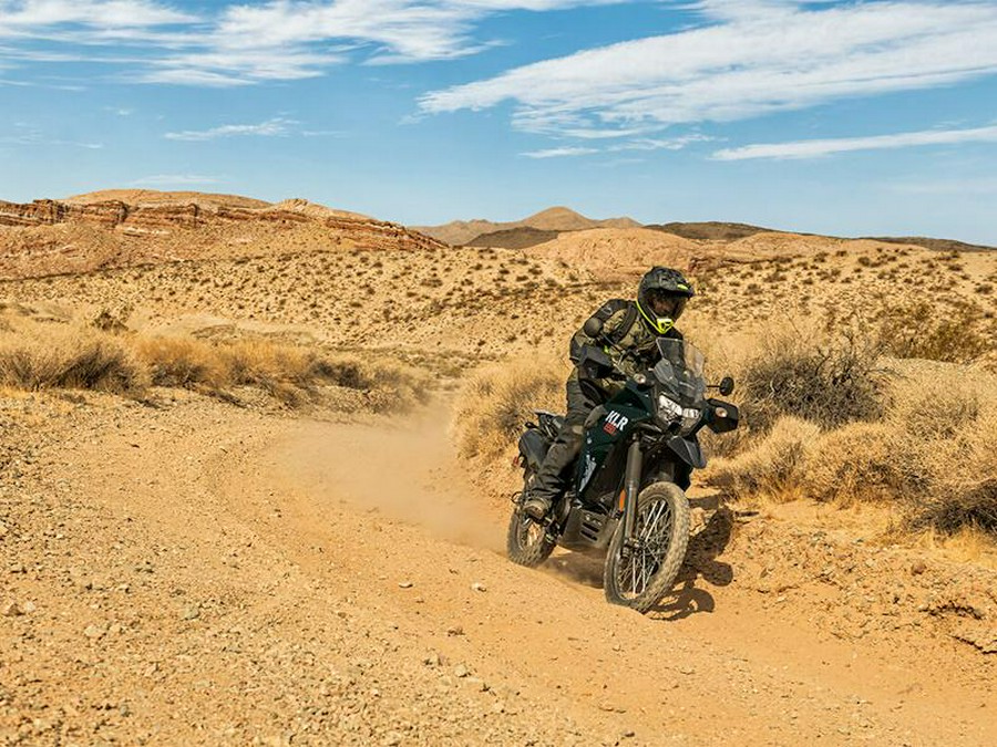 2025 Kawasaki KLR®650 S Metallic Matte Old School Green