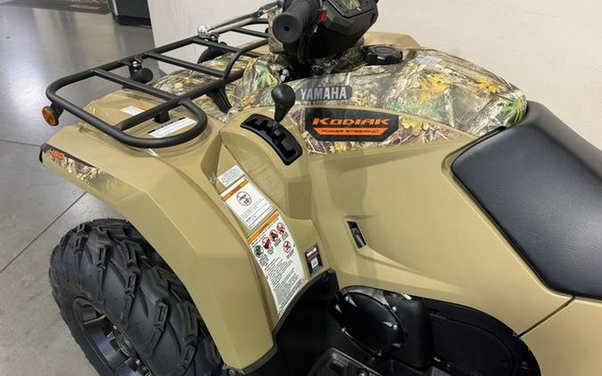 2026 Yamaha Kodiak 450 EPS Fall Beige W/ Realtree Edge